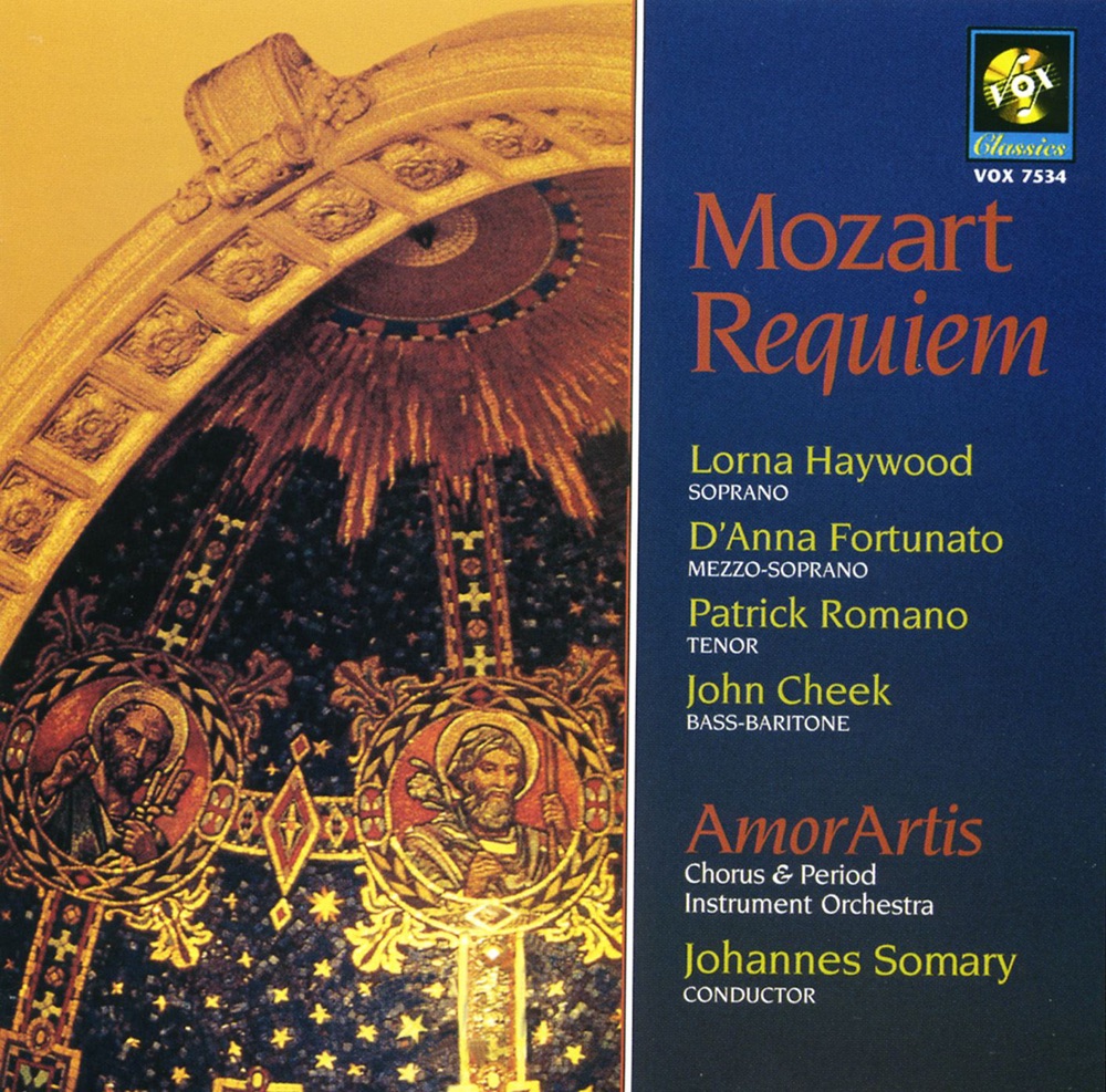 Обложка альбома «Mozart: Requiem» — AmorArtis Orchestra and Chorus & Johannes Somary