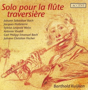 Solo pour la flûte traversière - JS Bach, Hotteterre, Weiss, Rousseau, CPE Bach & Fischer