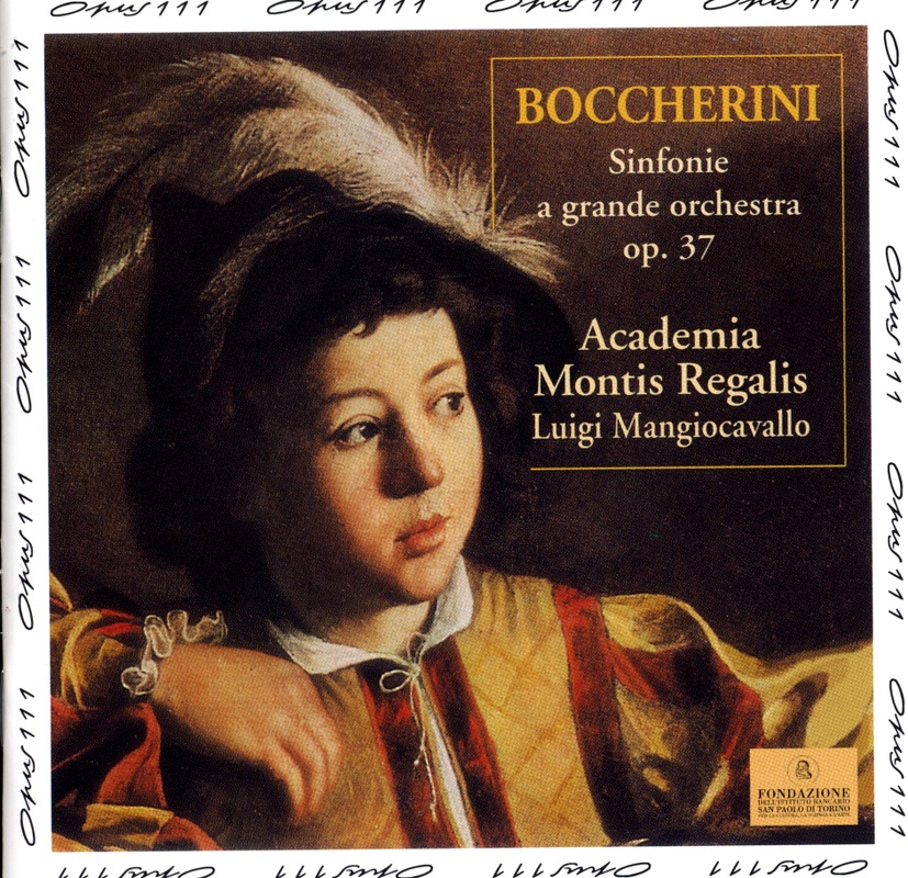 Обложка альбома «Boccherini (Sinfonie Op. 37)» — Academia Montis Regalis