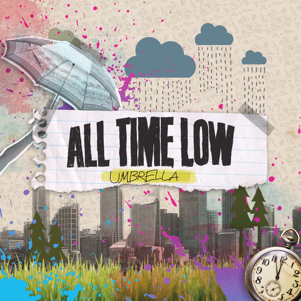 Umbrella - Single by All Time Low album cover