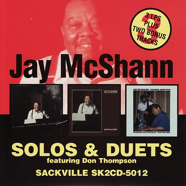 Обложка альбома «Solos & Duets» — Jay McShann & Don Thompson