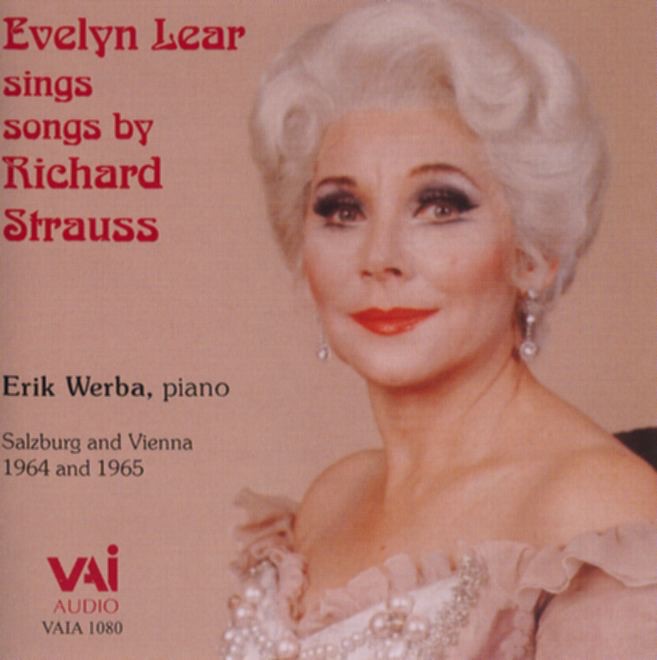 Обложка альбома «Evelyn Lear Sings Songs By Richard Strauss» — Erik Werba & Evelyn Lear