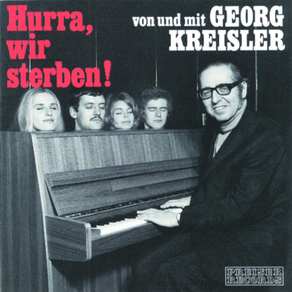 Обложка альбома «Hurra, Wir Sterben» — Georg Kreisler