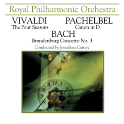 Vivaldi: The Four Seasons - Bach: Brandenburg Concerto No. 3 - Royal Philharmonic Orchestra Cover Art