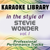 In the Style of Stevie Wonder - Vol. 1 (Karaoke - Professional Performance Tracks) - Karaoke Library