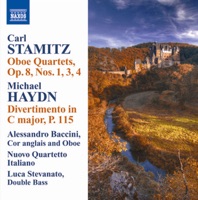 Stamitz, C.: Oboe Quartets, Op. 8, Nos. 1, 3, 4 - Haydn, M.: Divertimento in C Major - Alessandro Baccini, Sandro Simoncini, Luca Simoncini, Luca Stevanato & Demetrio Comuzzi