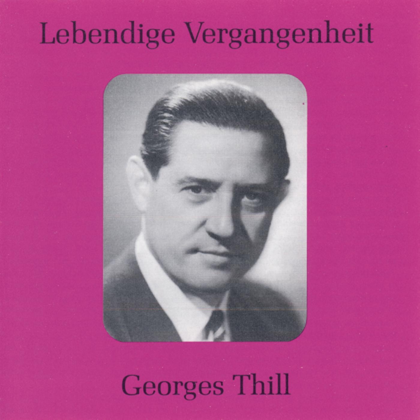 Lebendige Vergangenheit - Georges Thill by Georges Thill album cover