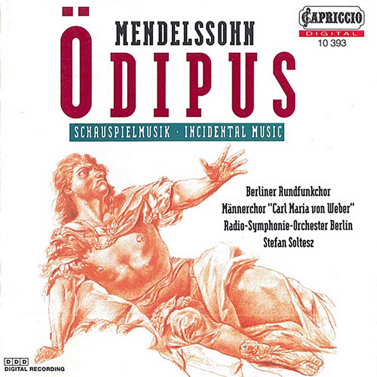 Mendelssohn: Oedipus At Colonus