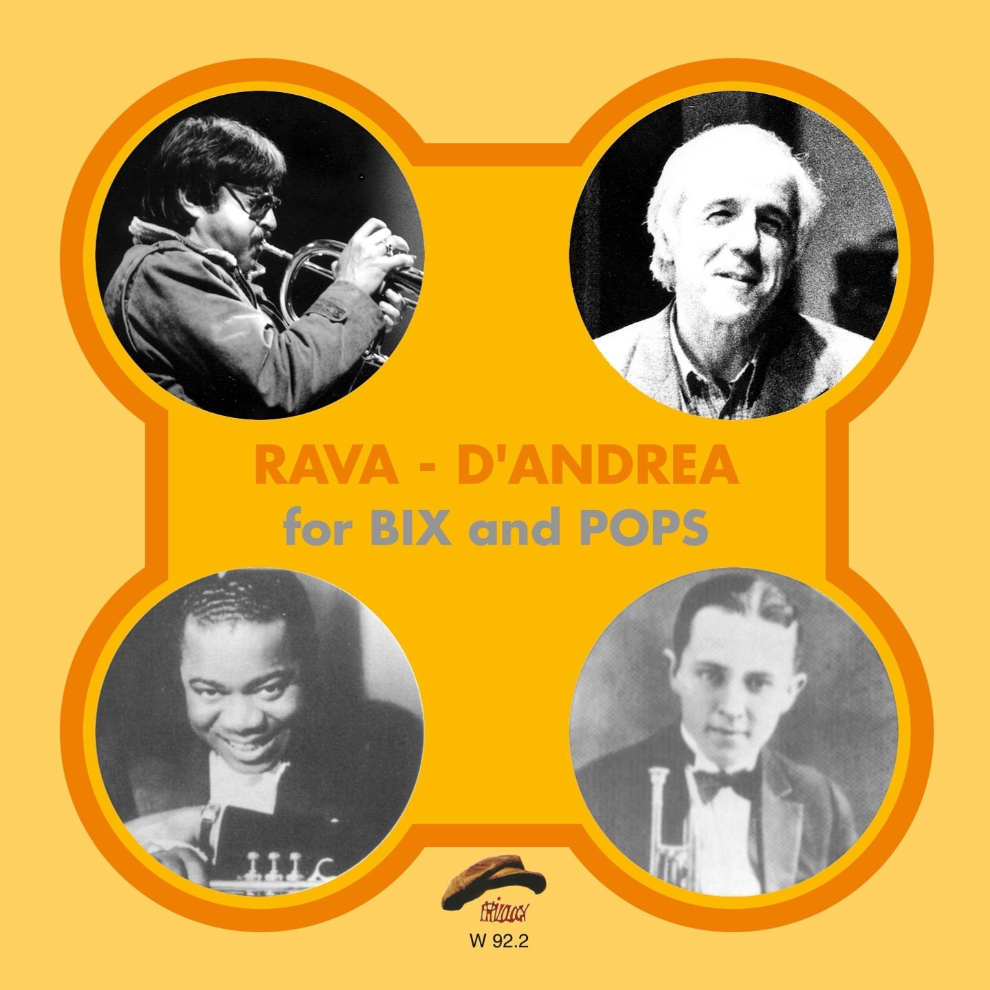 For Bix & Pops by Enrico Rava & Franco D'Andrea album cover