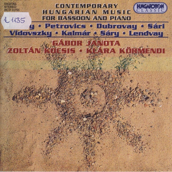 Contemporary Hungarian Music for Basson and Piano