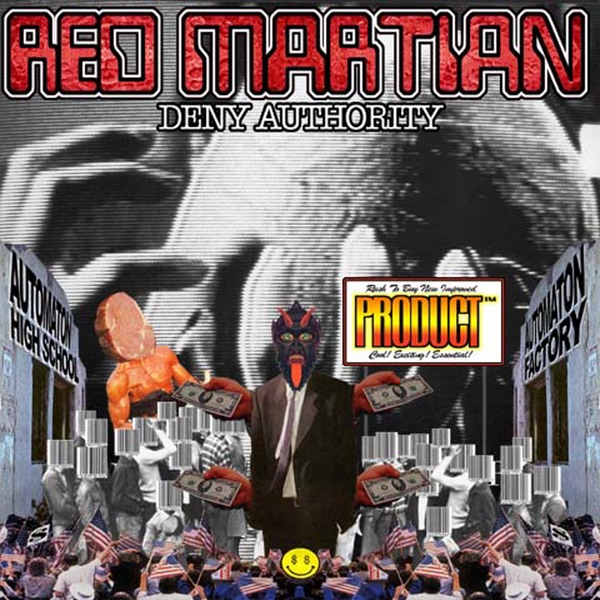 Обложка альбома «Deny Authority» — Red Martian