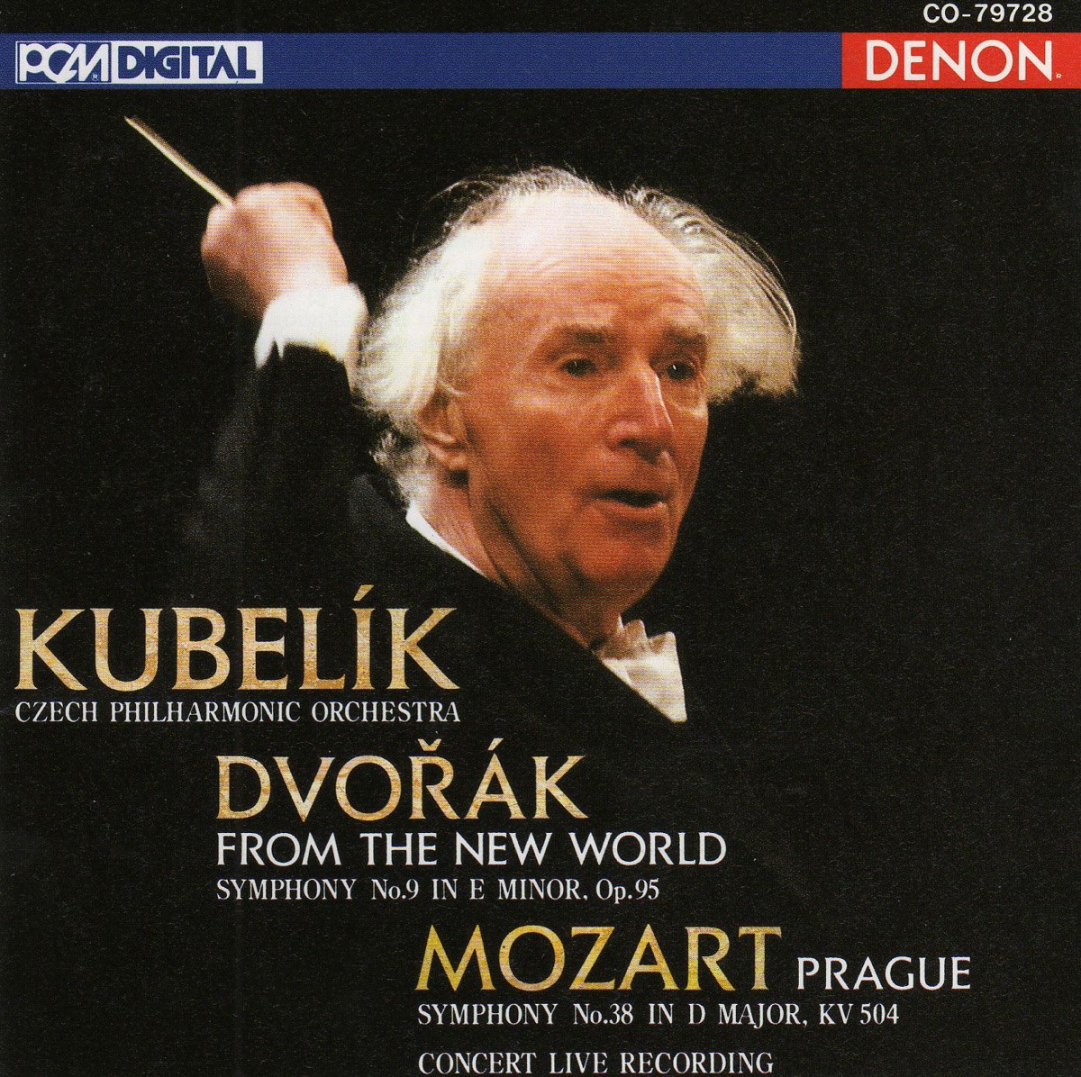 Mozart: Symphony No. 38 - Dvořák: Symphony No. 9 cover art