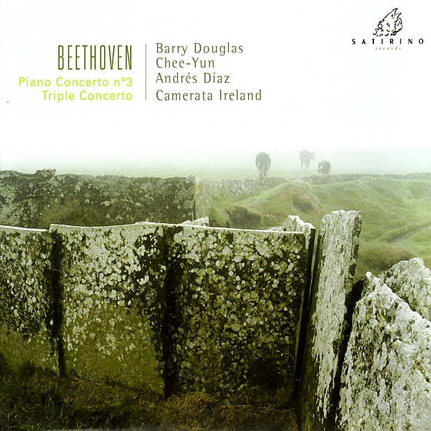 Обложка альбома «Beethoven: Piano Concerto No. 3, Triple Concerto» — Barry Douglas, Chee-Yun, Andrés Díaz & Camerata Ireland