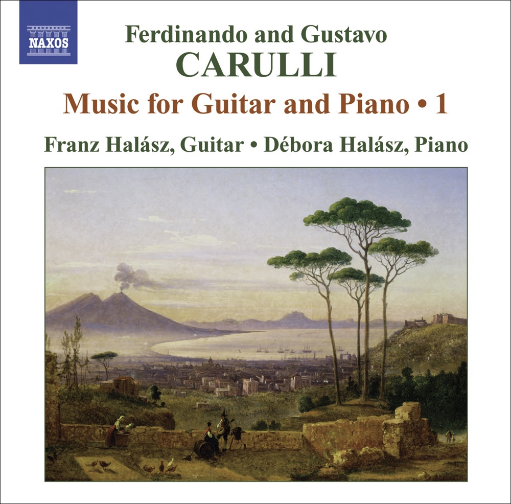 Обложка альбома «Carulli: Guitar and Piano Music, Vol. 1» — Franz Halász & Débora Halász
