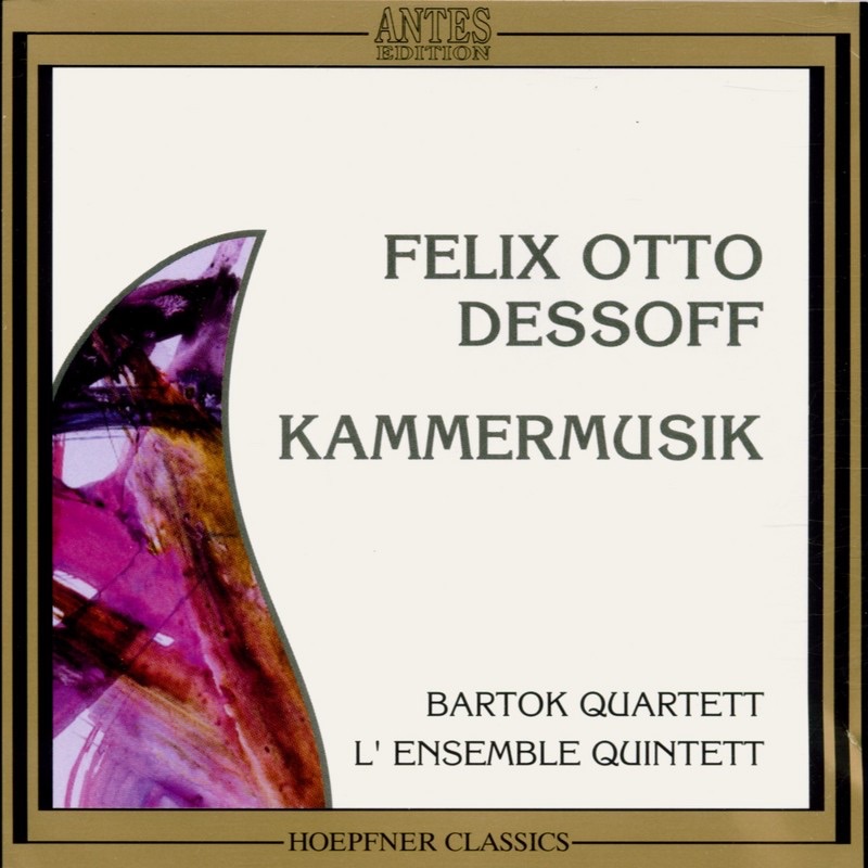 Обложка альбома «Dessoff: Kammermusik» — Christoph Henkel & Peter Komlos