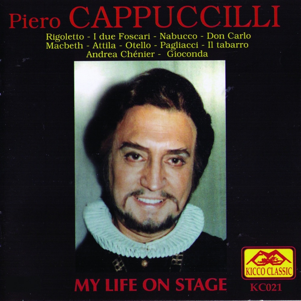 Обложка альбома «My Life On Stage» — Piero Cappuccilli