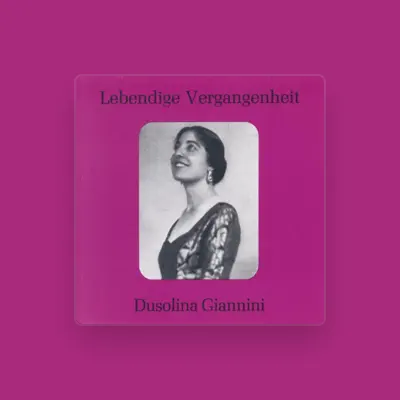 Listen to Dusolina Giannini, watch music videos, read bio, see tour dates & more!