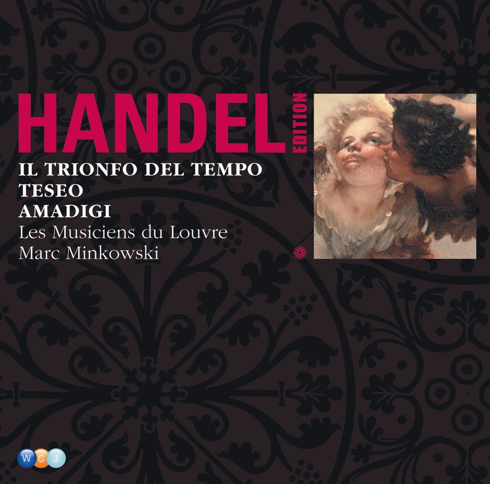 Обложка альбома «Handel Edition, Vol. 2: Il Trionfo del Tempo, Teseo & Amadigi» — Les Musiciens du Louvre & Marc Minkowski