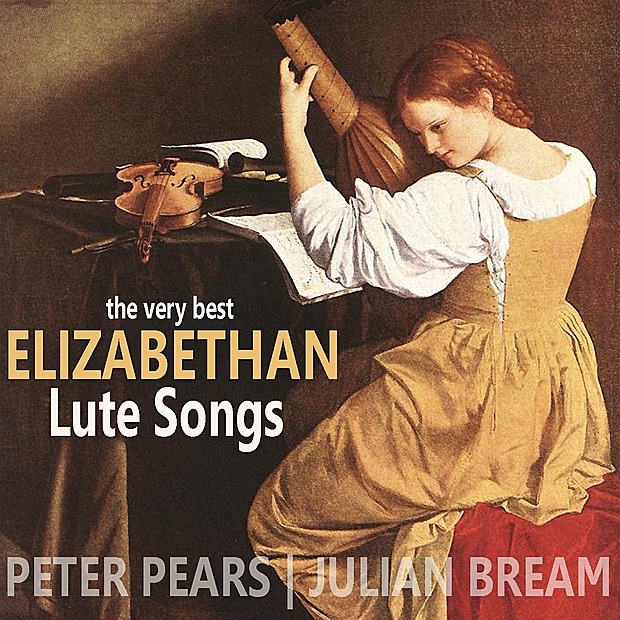 Обложка альбома «The Very Best of Elizabethan Lute Songs» — Sir Peter Pears & Julian Bream
