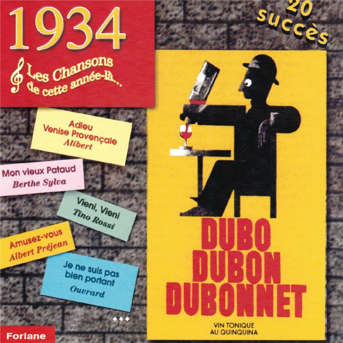 1934 : Les chansons de cette année-là (20 succès)