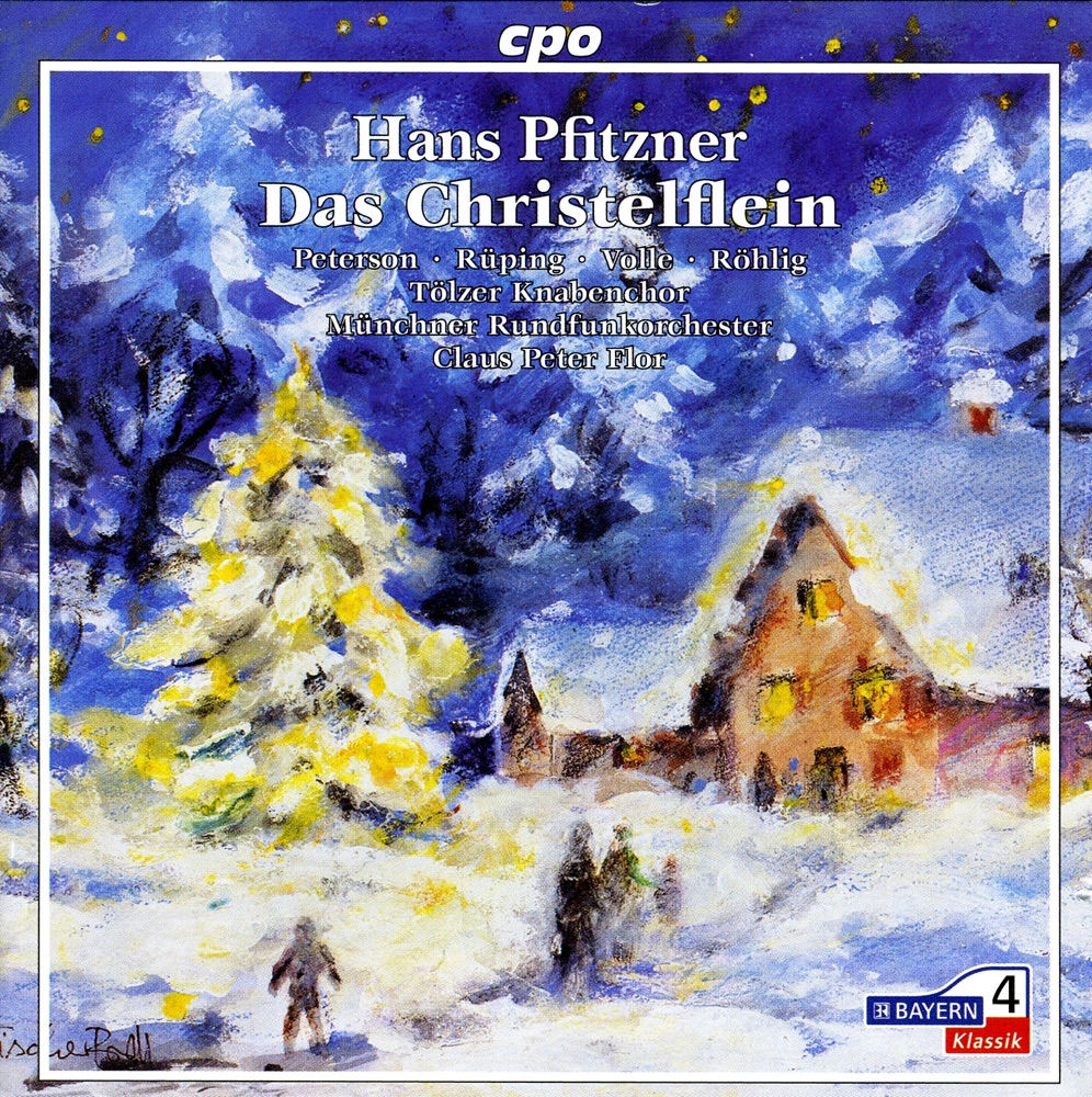Обложка альбома «Pfitzner, H.: Christ-Elflein (Das) [Opera]» — Michael Volle, Marlis Petersen, Friedemann Rohlig, Richard Salter, Munich Radio Orchestra, Christian Bauer, Claus Peter Flor, Andreas Horl, Tölzer Boys Choir, Martina Rüping, Kevin Connors & Andrea Sokol