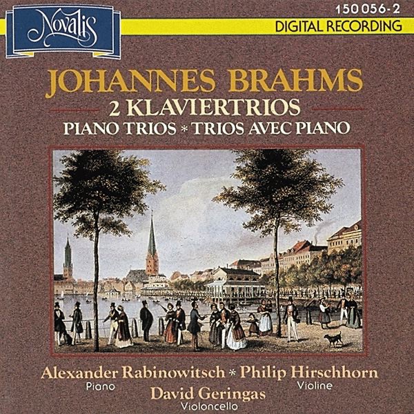 Обложка альбома «Brahms: 2 Piano Trios» — Alexander Rabinowitsch, Philip Hirschhorn & David Geringas