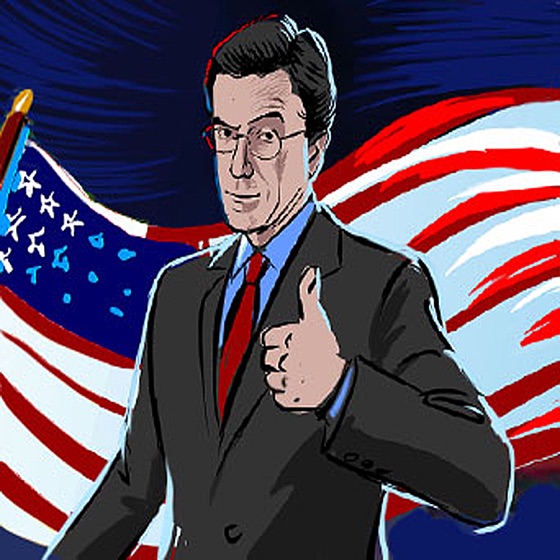 Cover artwork for Stephen Colbert
