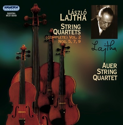 Lajtha: Vonósnégyesek (Összkiadás) II. / String Quartets (Complete) Vol. 2
