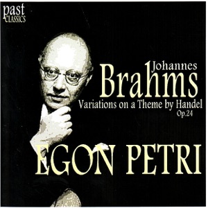 Brahms: Variations On a Theme By Handel, Op. 24