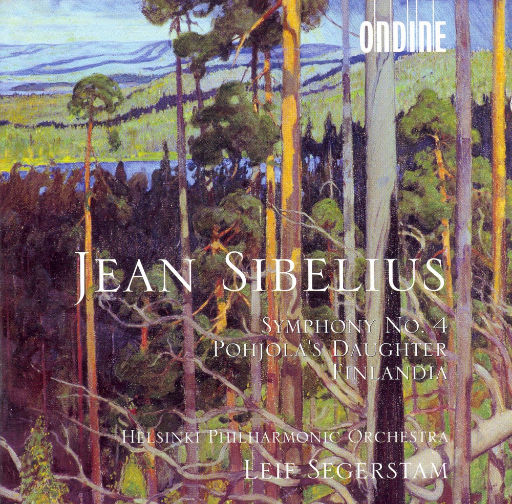 Обложка альбома «Sibelius: Symphony No. 4, Pohjola's Daughter, Finlandia» — Leif Segerstam, Helsinki Philharmonic Orchestra & Polytech Male Choir