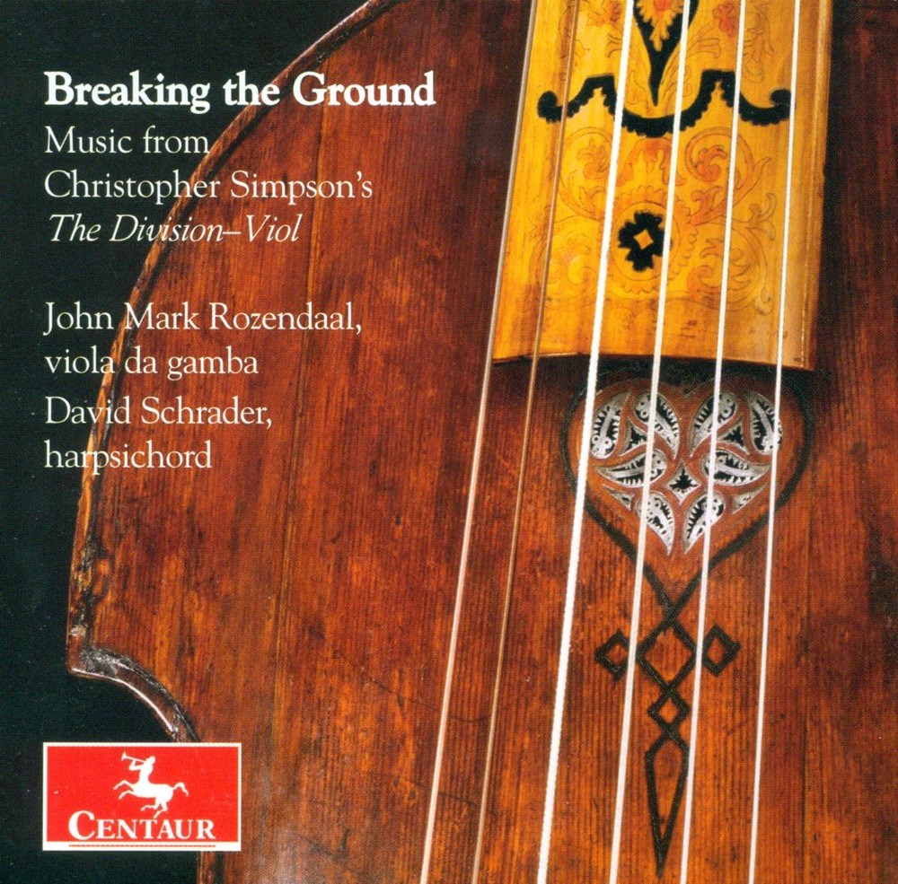 Обложка альбома «Viola Da Gamba Recital: Rozendaal, John Mark - Goodall, S. - Simpson, C. - Sumarte, R. - Younge, W.» — John Mark Rozendaal & David Schrader