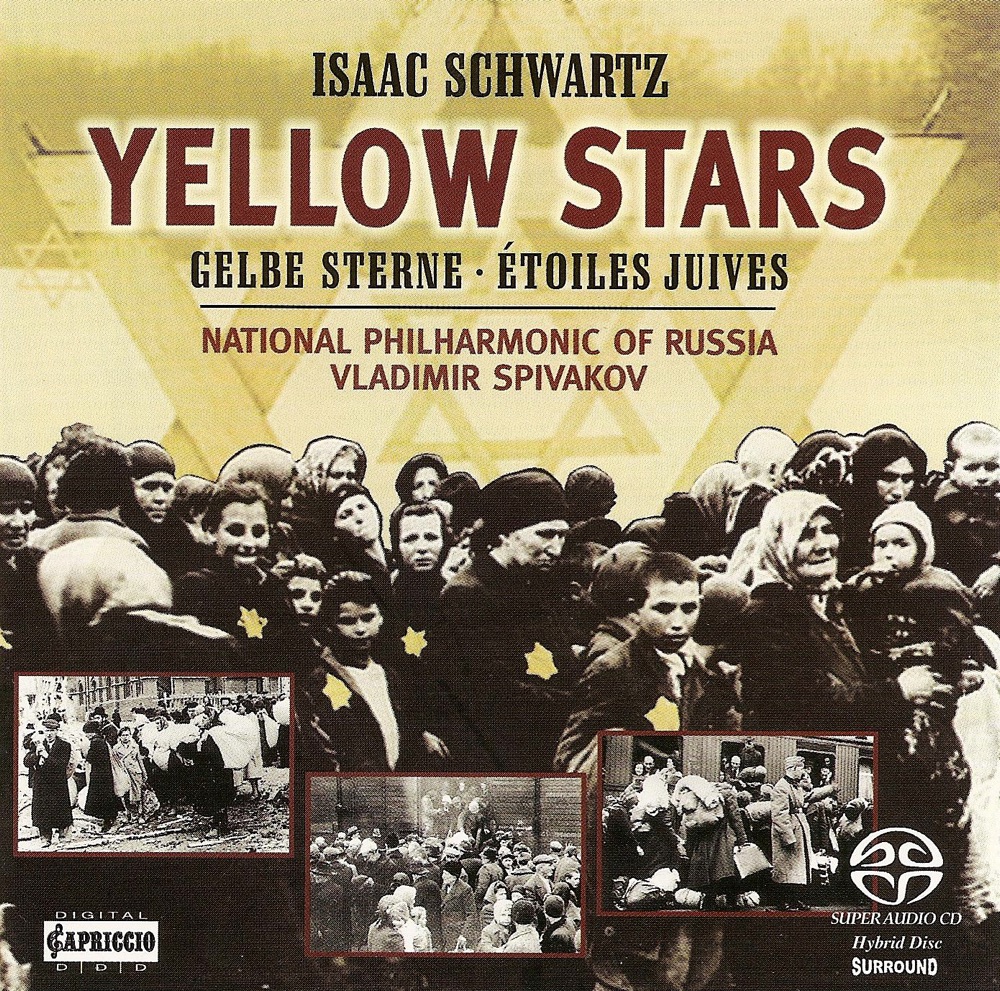 Обложка альбома «Schwartz: Yellow Stars» — Vladimir Spivakov & Russian National Philharmonic Orchestra