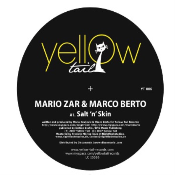 Обложка альбома «Salt'N'Skin - EP» — Marco Berto & Mario Zar