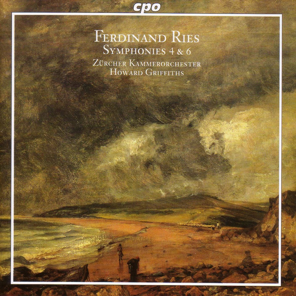 Обложка альбома «Ries: Symphonies Nos. 4 and 6» — Howard Griffiths & Zurich Chamber Orchestra