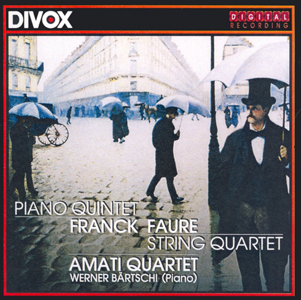 Обложка альбома «Franck: Piano Quintet - Fauré: String Quartet» — Amati Quartet