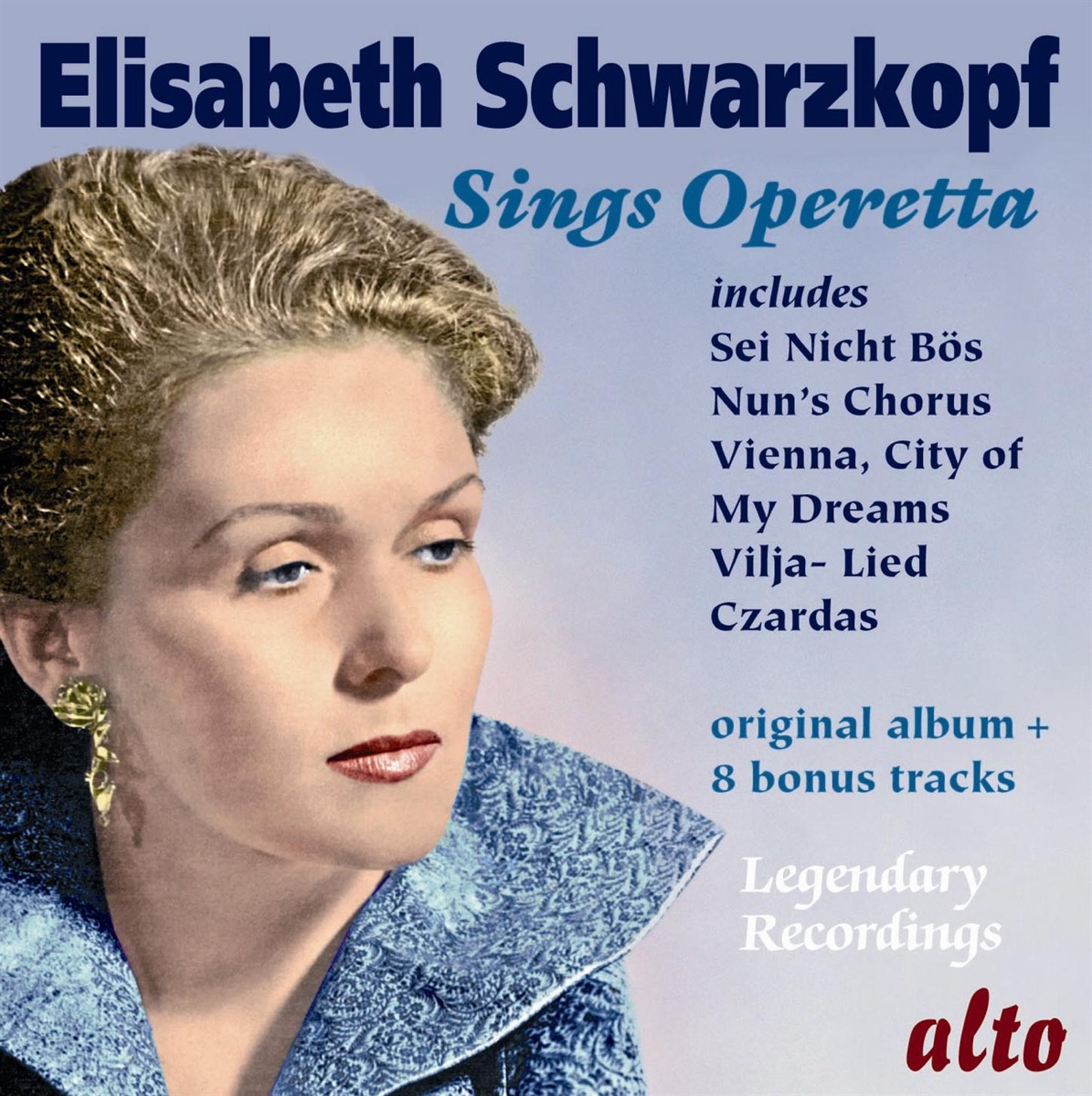 Elisabeth Schwarzkopf sings Operetta cover art