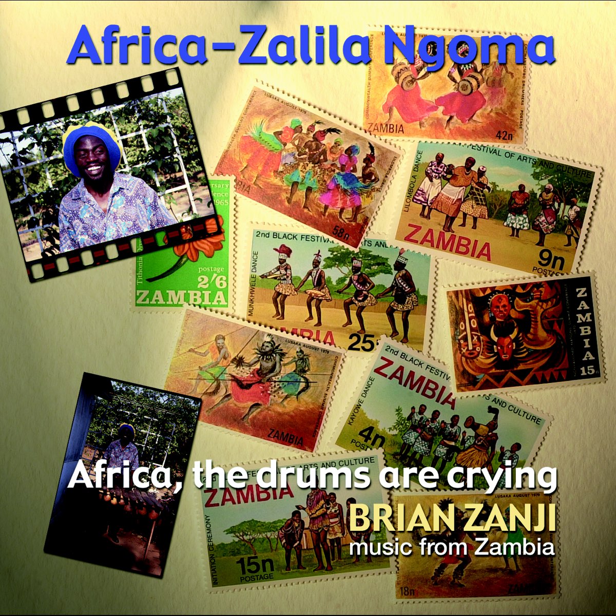 ‎Africa, the Drums Are Crying (Music from Zambia) Album by Brian