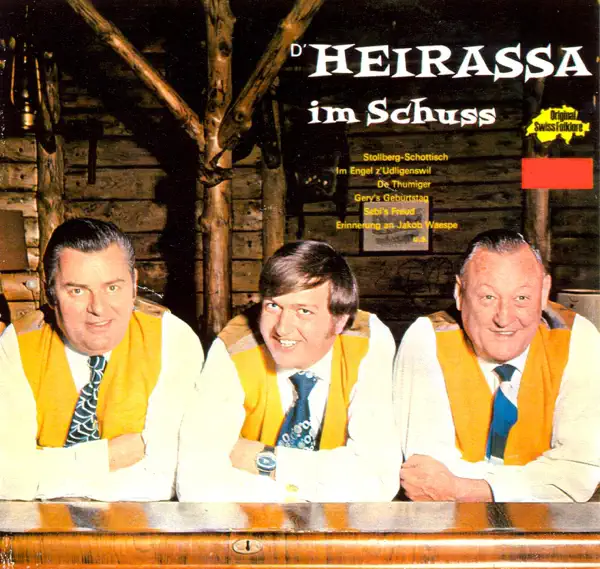 Klarinette, Saxophon, Willi Valotti - Akkordeon, Alois Schilliger - Piano & Jakob Schiess - Kontrabass - Stollberg - Schottisch (Kapelle Heirassa) — Kaspar Muther