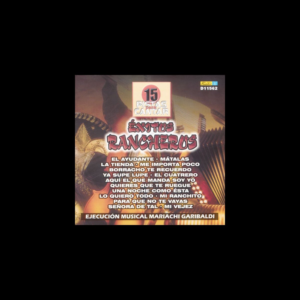 Pistas Para Cantar Exitos Rancheros VI (Karaoke Version) de Mariachi  Garibaldi en Apple Music