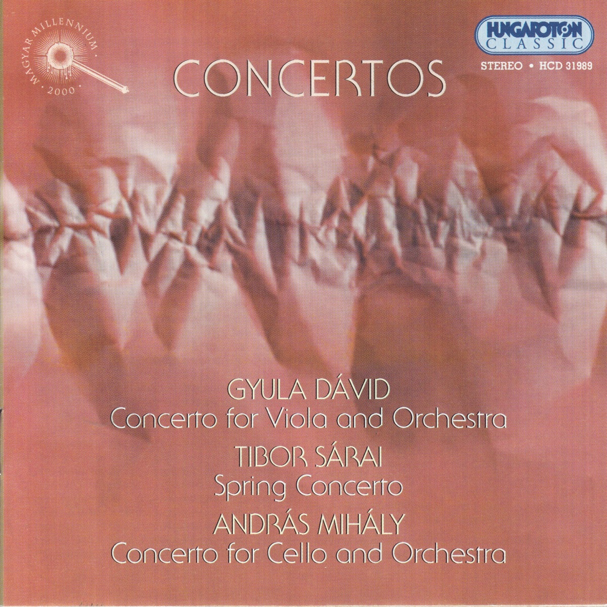 Versenyművek - Concertos cover art