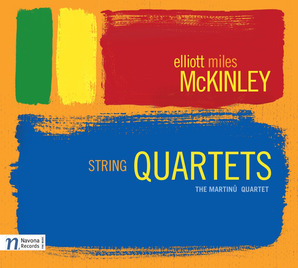 Обложка альбома «McKinley: String Quartets» — Martinů Quartet