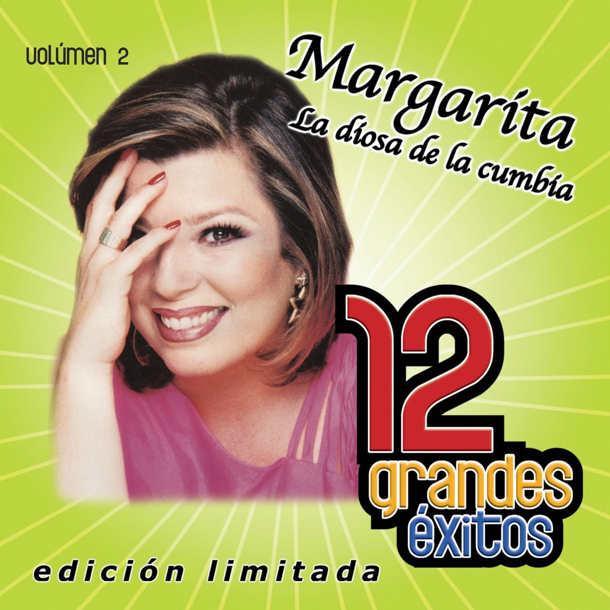 La Sonora de Margarita 12 Grandes Exitos, Vol. 2” álbum de Margarita la Diosa de la Cumbia en