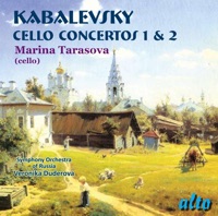 Kabalevsky: Cello Concertos 1 & 2 - Marina Tarasova, Symphony Orchestra of Russia & Veronika Duderova