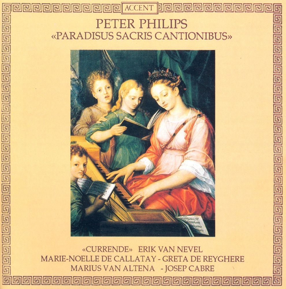 Обложка альбома «Philips, P.: Paradisus Sacris Cantionibus» — Currende Vocal Ensemble & Herman Stinders