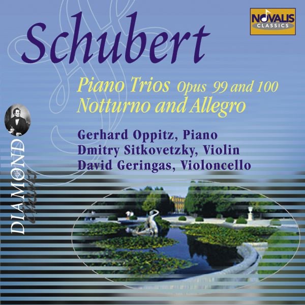 Обложка альбома «Schubert: Piano Trios Op. 99 and 100, Notturno and Allegro» — David Geringas, Dmitry Sitkovetsky & Gerhard Oppitz