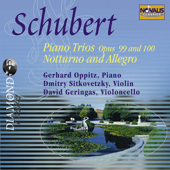 Schubert: Piano Trios Op. 99 and 100, Notturno and Allegro