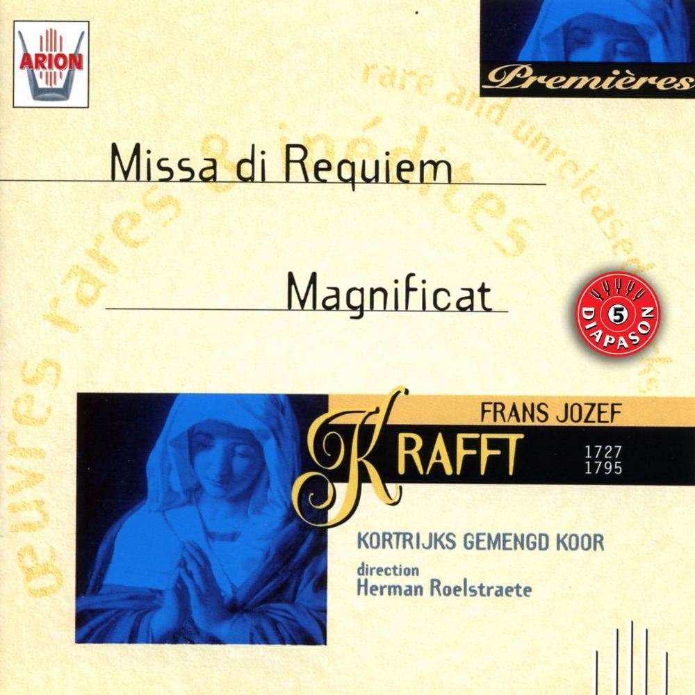 Обложка альбома «Krafft : Missa di Requiem  Magnificat» — Kortrijks Gemengd Koor & Herman Roelstraete