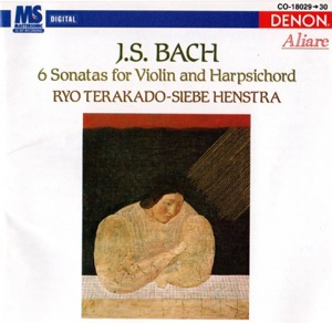 Bach: 6 Sonatas for Violin and Harpsichord
