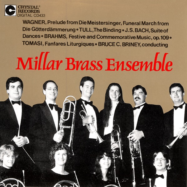 Обложка альбома «Millar Brass Ensemble» — Millar Brass Ensemble & Bruce C. Briney