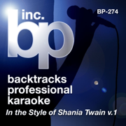 Karaoke In the Style of Shania Twain, Vol. 1 - BP Studio Musicians